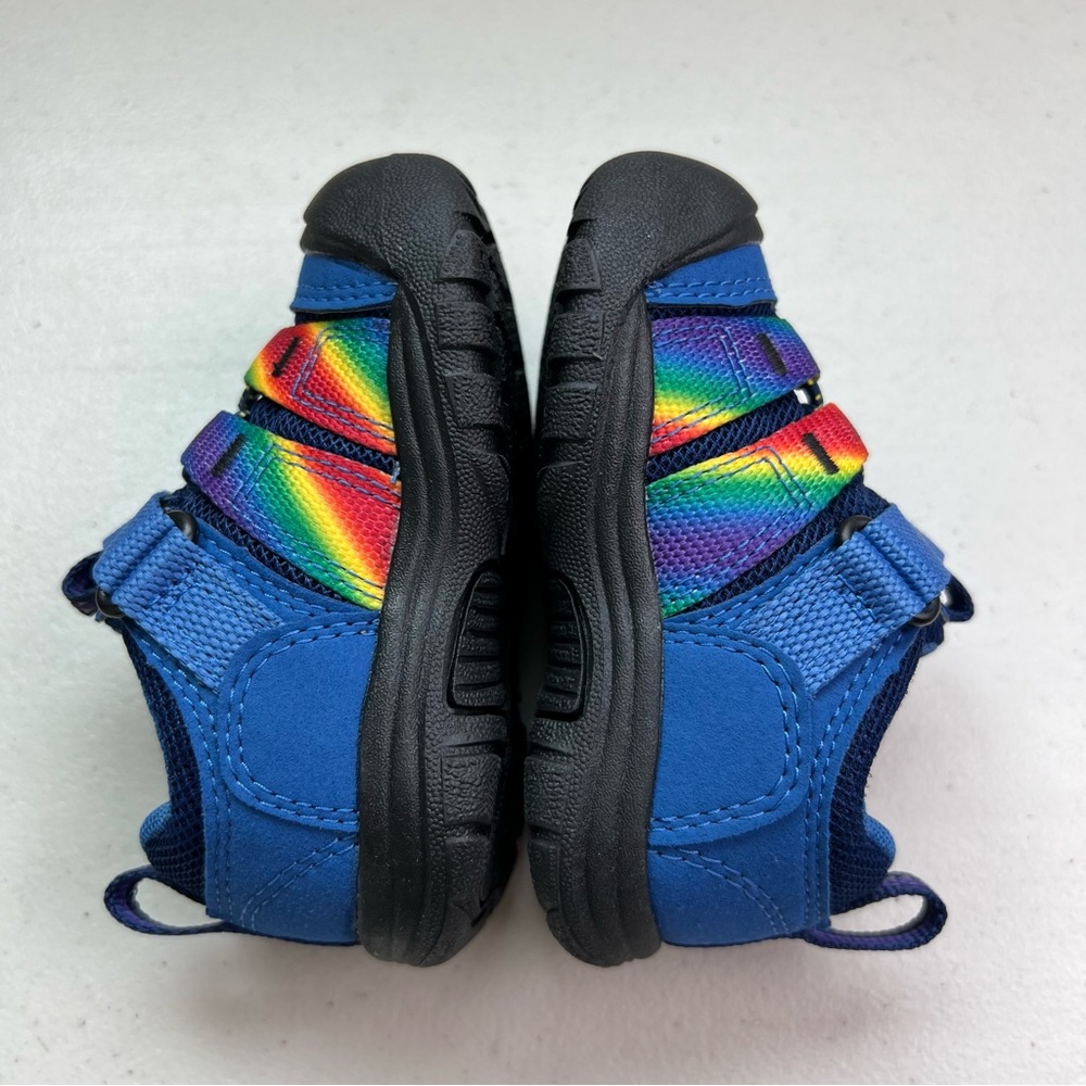 Keen Newport H2 Bright Cobalt Blue Rainbow Sandals - Picture 9 of 13